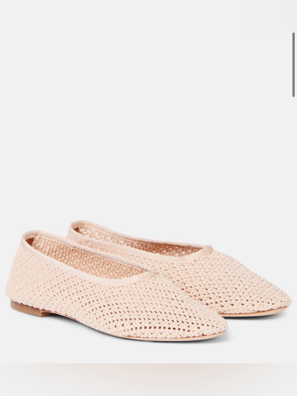 STAUD Alba crochet flats